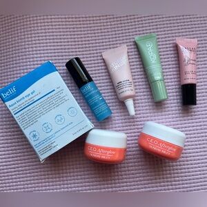 Sunday Riley CEO Afterglow (x2) + Assorted Mini Skincare Lot